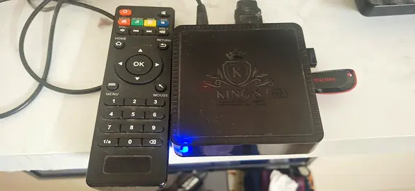 Used Android TV Box with Remote and hdmi cable - Working Condition