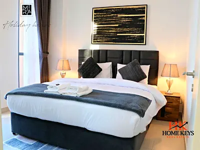 Furnished 1BR | Afnan 4 Midtown | Balcony & Community View