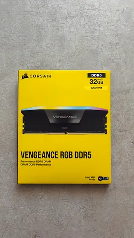 Corsair Vengeance RGB DDR5 32GB (2x16GB) 6200MHz RAM