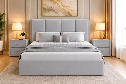 Modern New Queen size bed storage good quality Queen bed strong