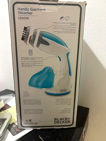 Handy garment steamer