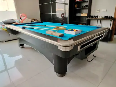 9 feet Victory brand marble slate top ,Return ball used pool billiards table is for sale