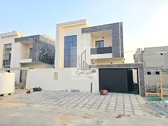 Luxury modern villa (move-in ready) for sale in Al Helio Center – Ajman | Freehold | 1.68 million