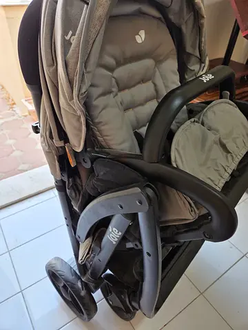 Joie double stroller in good condition - grey