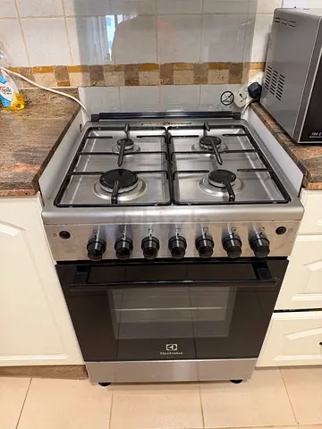 Electrolux 4-Burner Gas Cooker with Oven — Good Working Condition