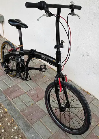 Wachsen aluminium folding bicycle 20inc delivery available