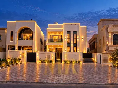 فيلا بالمويهات بالشارع الرئيسي بمصعد داخلي طابقين وروف شامل كهربا ومياة ومكيفات مركزي تملك حر