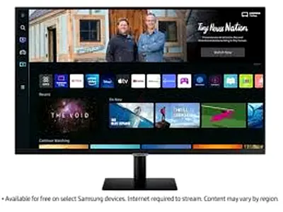 Samsung 27 Inch M5 Full HD Smart Tizen Monitor Apps Remote Screen Sharing