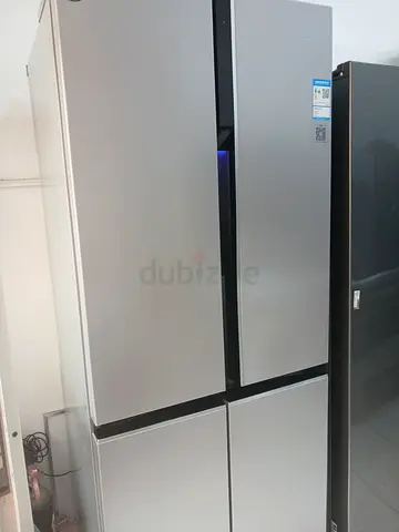 Beko brand  double-door refrigerator interior - good working condition