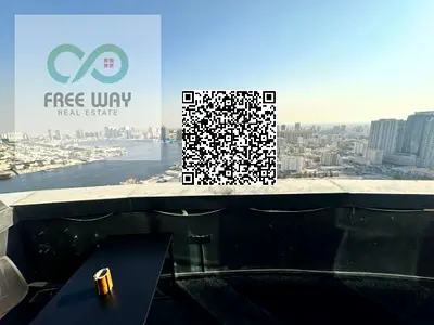 للإيجار السنوي أو الشهري في عجمان – أبراج أورينت شقة غرفة وصالة بإطلالة كاملة على الخور فرصة مميزة للسكن في شقة مجهزة بالكامل داخل أبراج أورينت، تجمع
