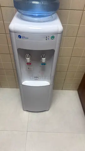 Standing Water Dispenser Cooler with Hot & Cold Taps - Good Working Condition