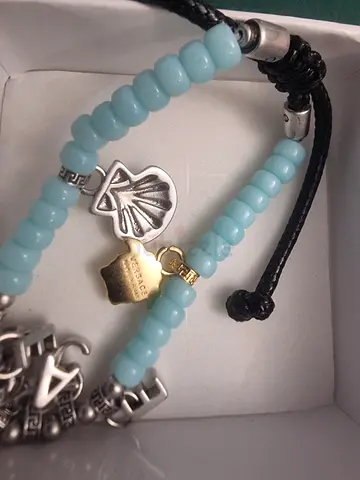 Versace Icons De La Mer beaded bracelet