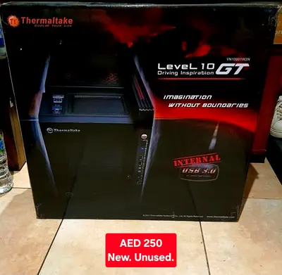 Thermaltake Level 10 GT PC Case - Brand New in Box. AED 250 Only!