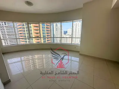 3-bedroom apartment with living room and open views, free AC, free parking spaces, master maid room