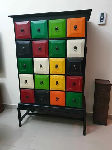 Marina Multi Colour Cabinet