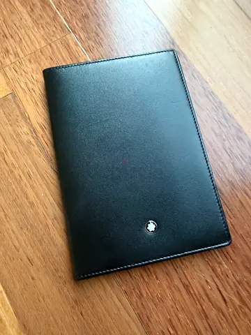 New authentic Montblanc passport holder