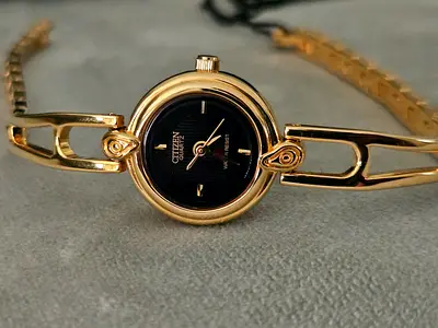 Citizen Quartz Women's Gold-tone Bracelet Watch - Small Elegant Design