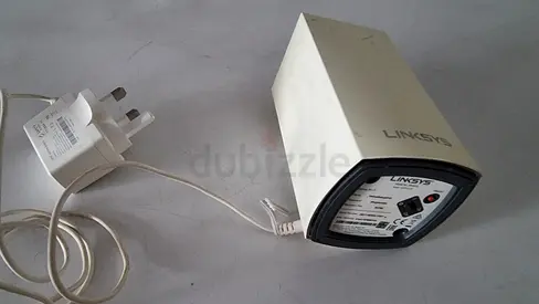 Linksys Powerline Adapter / Network Bridge with UK Plug - Used