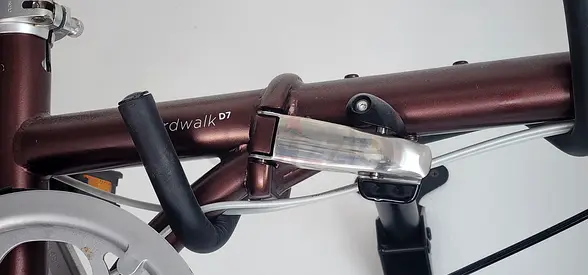 Foldable Urban Bike - Boardwalk b7, compact and easy to store