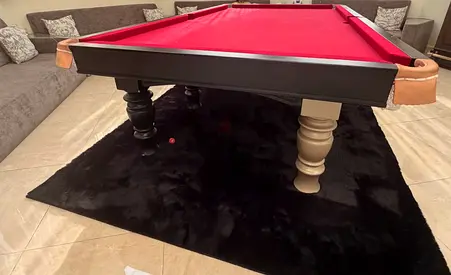 8 feet marble slate top, Pocket drop used pool billiards table is for sale