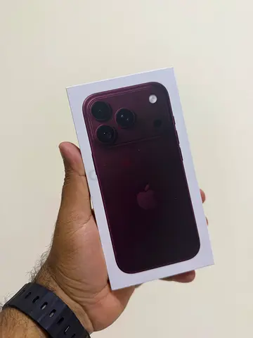 Sealed Apple iPhone 18 Pro 512GB Burgundy ESIM- Brand New in Box