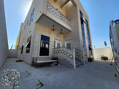 5-master-bedroom villa in the Al Yasmeen area, Ajman; located near Sheikh Mohammed bin Zayed Road and close to all amenities.
