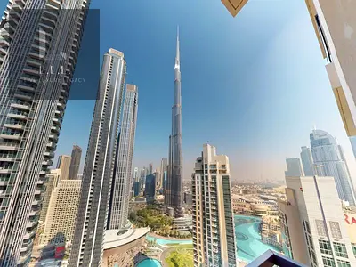 Burj Khalifa View | Furnished 3BR Apt | Vacant