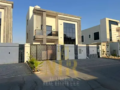 Villa for sale in Al Amrah, Ajman at a special price, including electricity, water, air conditionin