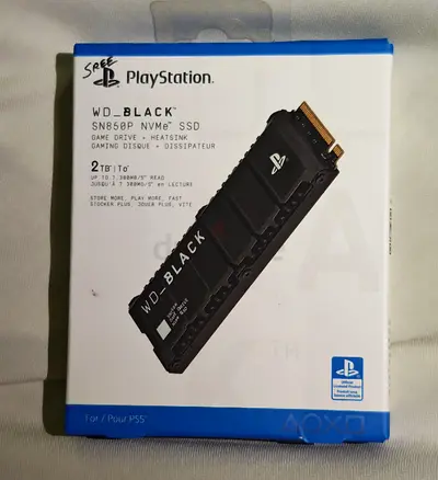 WD Black SN850P 2TB NVMe SSD (PS5 Compatible) - Brand New Box