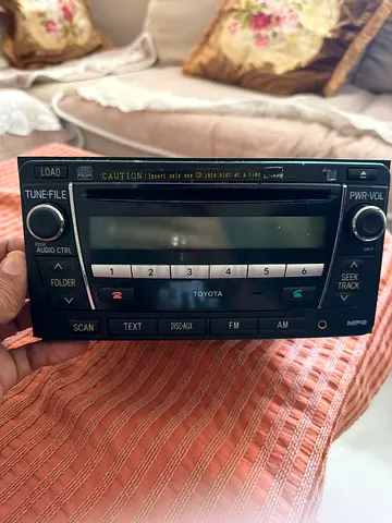 Toyota Original Car Stereo Head Unit - OEM CD Player/Radio