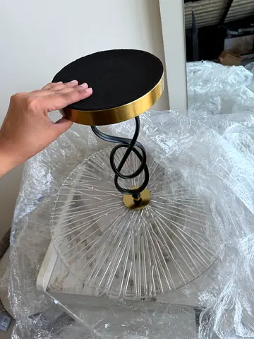 Glass table