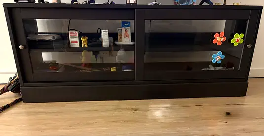 Ikea TV unit and side table
