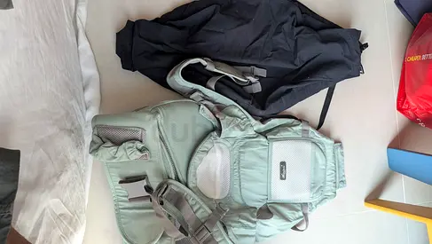 My Brest Friend Original Breastfeeding Pillow & 2 Baby Carriers Bundle