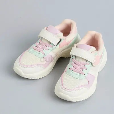 Girls' pastel chunky sneakers - size 32