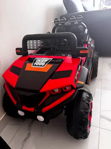Kids Ride-On Electric Off-Road Car - Red, Good Condition
