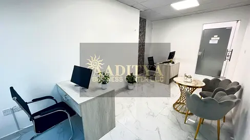 Elegant Office with Free Utilities | Bank account assistance