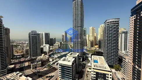 4 cheques | Brand New | Bright & Panoramic Marina & Sea View | Easy, Traffic-Free Access