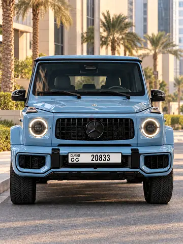 G63 look • exclusive China Blue colour • low Millage