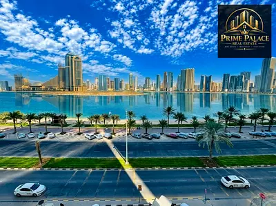 Luxury Spacious 3BHK Apartment Front of Beach with Full Sea View, 1 Master Bedroom, Store Room, 3 Bathrooms, Wardrobes, Gym & Swimming Pool at AED 78,000, Flexible 4 to 6 Cheques
