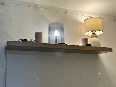 Wall shelves