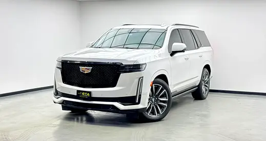 2022 Cadillac Escalade Sport Platinum, Agency Warranty+Full Service History, GCC Specs.