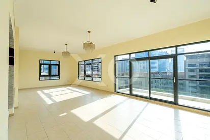 Expansive 3 Bedroom Apartment with Pool View