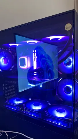 Gaming Desktop PC with RGB Cooling and Glass Side Panel (Intel/Windows)