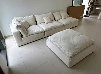 Like ___Amazing Condition Marina home cloud lucious Sofa Beige