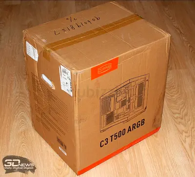 C3 T500 ARGB Mid-Tower PC Case (new in box). AED 230 Only!