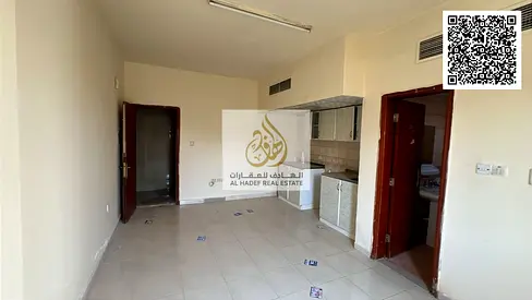 للإيجار السنوي | استوديو مع بلكونة | مقابل كنز هايبر ماركت | الروضة 1 | 17,000 درهم