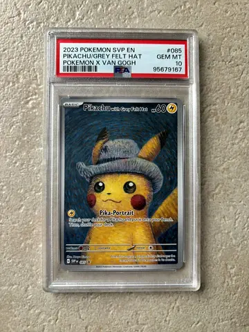 Pikachu van gogh PSA 10