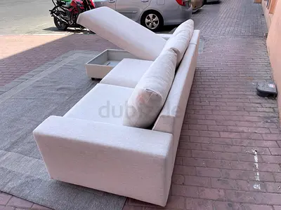 Perfect Like new Condition Ikea Vimle L Shape Sofa bed with storage Beige