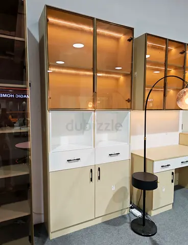 Modern LED Display Cabinet | Brand New | 125×100×240cm | 1200 AED Negotiable