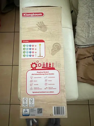 Klangbaum Wooden Educational Sound and Sensory Toy (Boxed)